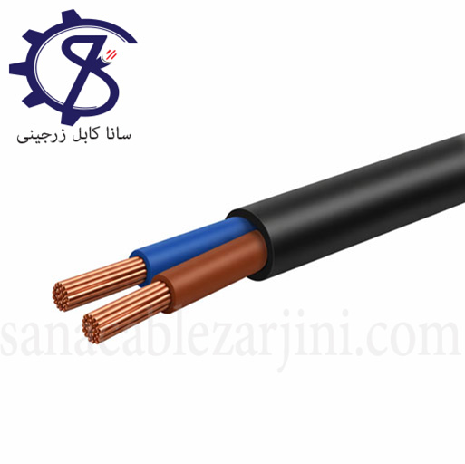 نمونه کابل مفتولی1/5×2باختران کابل ایرانیان