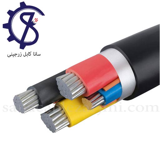 کابل خود نگهدار1 کابل آلومینیوم70+150×3باختر ایرانیان - Image 1
