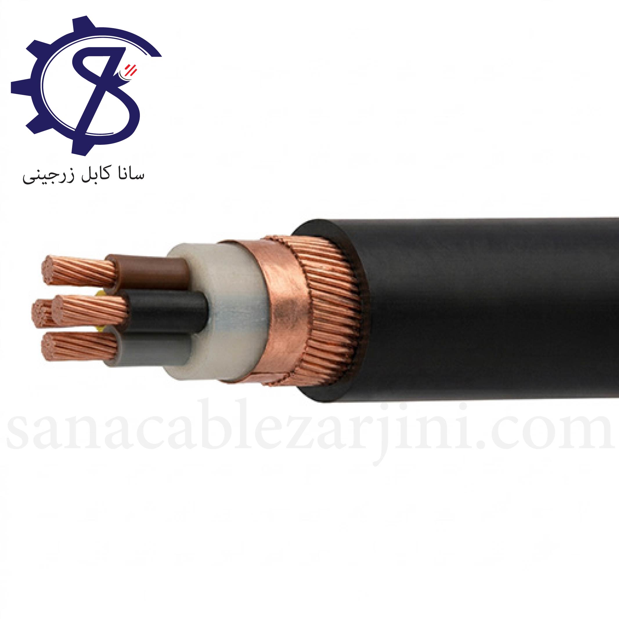 کابل کواکسیال 3 در 10 کابل کنسانتریک۱۰+۱۰×۳باختران کابل ایرانیان - Image 1